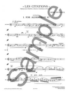 Les Citations (Henri Dutilleux) 