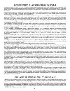 Aebersold Vol.3: La Progression II-V7-I 