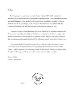 Trio For Piano, Oboe And Bassoon (Francis Poulenc) 