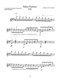 Valses Poeticos von Enrique Granados 