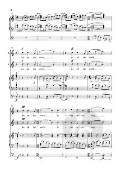 Let all the world in every corner sing (David Bednall) 