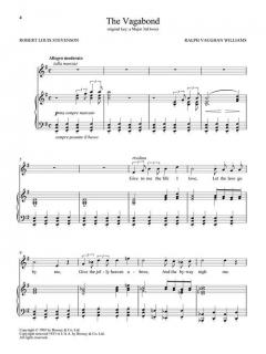 Songs Of Travel von Ralph Vaughan Williams 