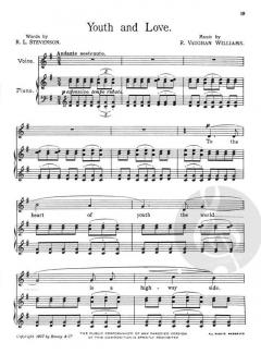 Songs Of Travel von Ralph Vaughan Williams 