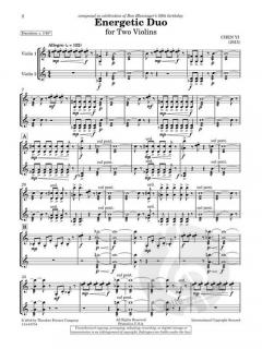 Energetic Duo von Chen Yi 