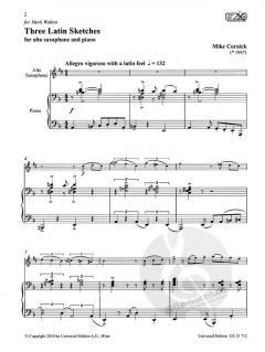 3 Latin Sketches von Mike Cornick 