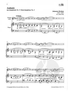 Clarinet Album von Johannes Brahms 