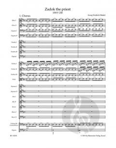 Zadok the priest HWV 258 von Stephan Blaut 