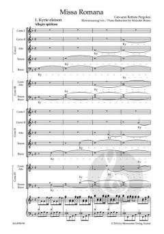 Messe F-Dur 'Missa Romana' (Giovanni Battista Pergolesi) 