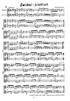 11 zum Teil sehr schöne Blockflötenländler 