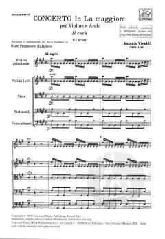 Concerto In A Major RV335 (Antonio Vivaldi) 