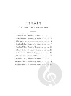 Sonaten und Stücke von Carl Philipp Emanuel Bach 