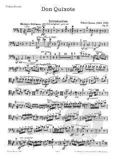 Don Quixote op. 35 von Richard Strauss für Violoncello solo im Alle Noten Shop kaufen