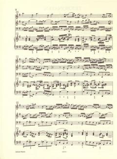 Triosonaten Band 2 von Johann Sebastian Bach für Flöte, Violine und Bc: G-Dur, c-Moll BWV 1038 und aus 'Musikalisches Opfer' im Alle Noten Shop kaufen