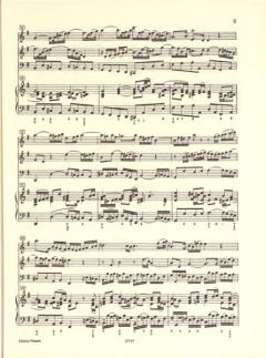 Triosonaten Band 2 von Johann Sebastian Bach für Flöte, Violine und Bc: G-Dur, c-Moll BWV 1038 und aus 'Musikalisches Opfer' im Alle Noten Shop kaufen