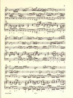 Triosonaten Band 2 von Johann Sebastian Bach für Flöte, Violine und Bc: G-Dur, c-Moll BWV 1038 und aus 'Musikalisches Opfer' im Alle Noten Shop kaufen