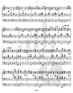 Trois Postludes von Denis Bédard 