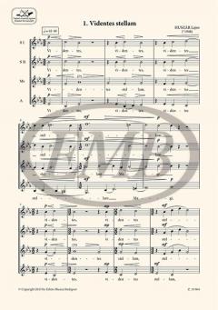 Three Christmas Motets (Lajos Huszar) 