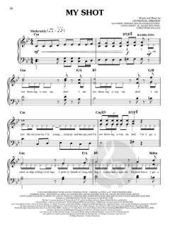 Hamilton - Easy Piano Selections von Lin-Manuel Miranda 