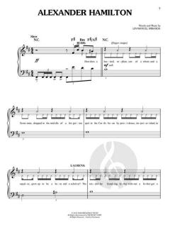 Hamilton - Easy Piano Selections von Lin-Manuel Miranda 