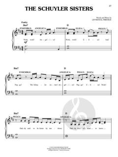 Hamilton - Easy Piano Selections von Lin-Manuel Miranda 