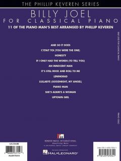 Billy Joel for Classical Piano von B. Joel 