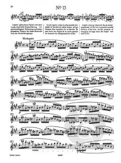 42 Etüden von Rodolphe Kreutzer 