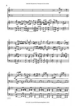 Musique en trois styles violon, vioncelle et piano (Gabriela Moyseowicz) 