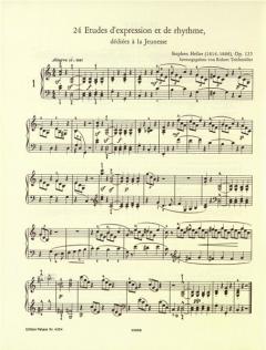 24 Melodische Etüden op. 125 von Stephen Heller für Klavier im Alle Noten Shop kaufen