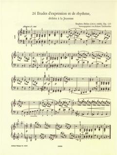 24 Melodische Etüden op. 125 von Stephen Heller für Klavier im Alle Noten Shop kaufen
