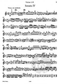 6 kanonische Sonaten von Georg Philipp Telemann 