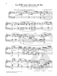 La Fille aux cheveux de lin von Claude Debussy 