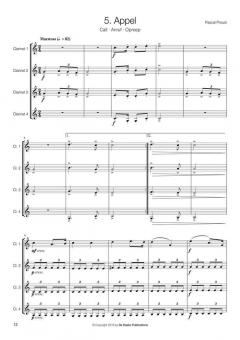 14 Easy Clarinet Quartets von Pascal Proust 