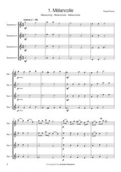 14 Easy Saxophone Quartets von Pascal Proust 