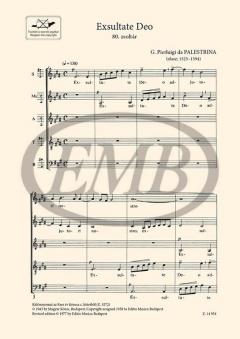 Exsultate Deo (80. Psalm) (Giovanni Pierluigi da Palestrina) 