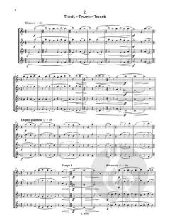 Quartets for flute von Béla Bartók 