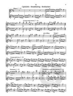 Duos von Béla Bartók 