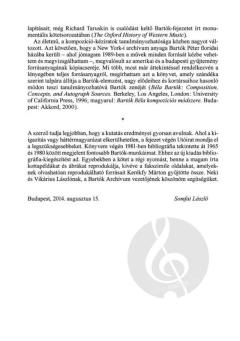 18 Bartók tanulmány von László Somfai 