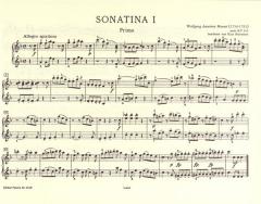 Leichte Sonatinen von Wolfgang Amadeus Mozart 