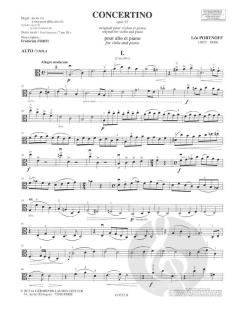 Concertino op. 13 von Leo Portnoff 