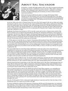 Sal Salvador's Single String Studies For Guitar von Sal Salvador 