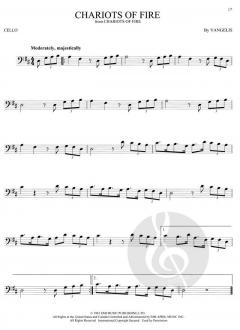 101 Movie Hits For Cello im Alle Noten Shop kaufen