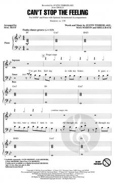 Can't Stop The Feeling (Justin Timberlake) 