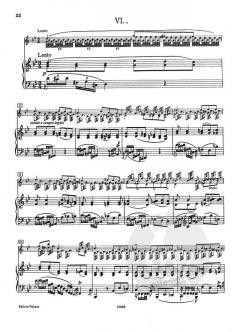 24 Capricen op. 1 - Band 1 von Niccolò Paganini für Violine - Klavierbegleitung von Robert Schumann im Alle Noten Shop kaufen