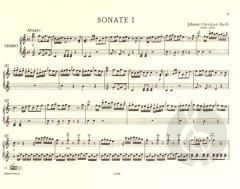 3 Sonaten von Johann Christian Bach für Klavier zu 4 Händen im Alle Noten Shop kaufen