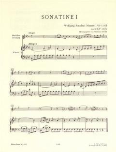 2 Wiener Sonatinen (Wolfgang Amadeus Mozart) 