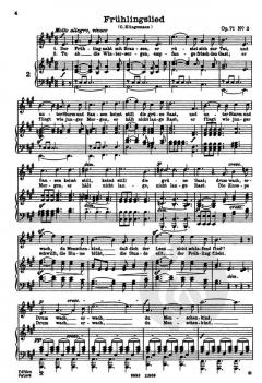 20 ausgewählte Lieder von Felix Mendelssohn Bartholdy 