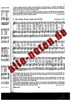 69 geistliche Lieder und Arien von Johann Sebastian Bach 