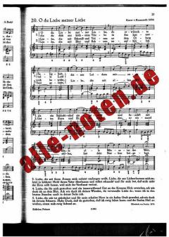 69 geistliche Lieder und Arien von Johann Sebastian Bach 