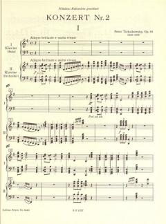 Konzert Nr. 2 G-Dur op. 44 von Pjotr Iljitsch Tschaikowski für Klavier und Orchester im Alle Noten Shop kaufen