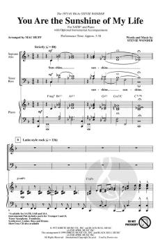 You Are The Sunshine Of My Life (Stevie Wonder) 